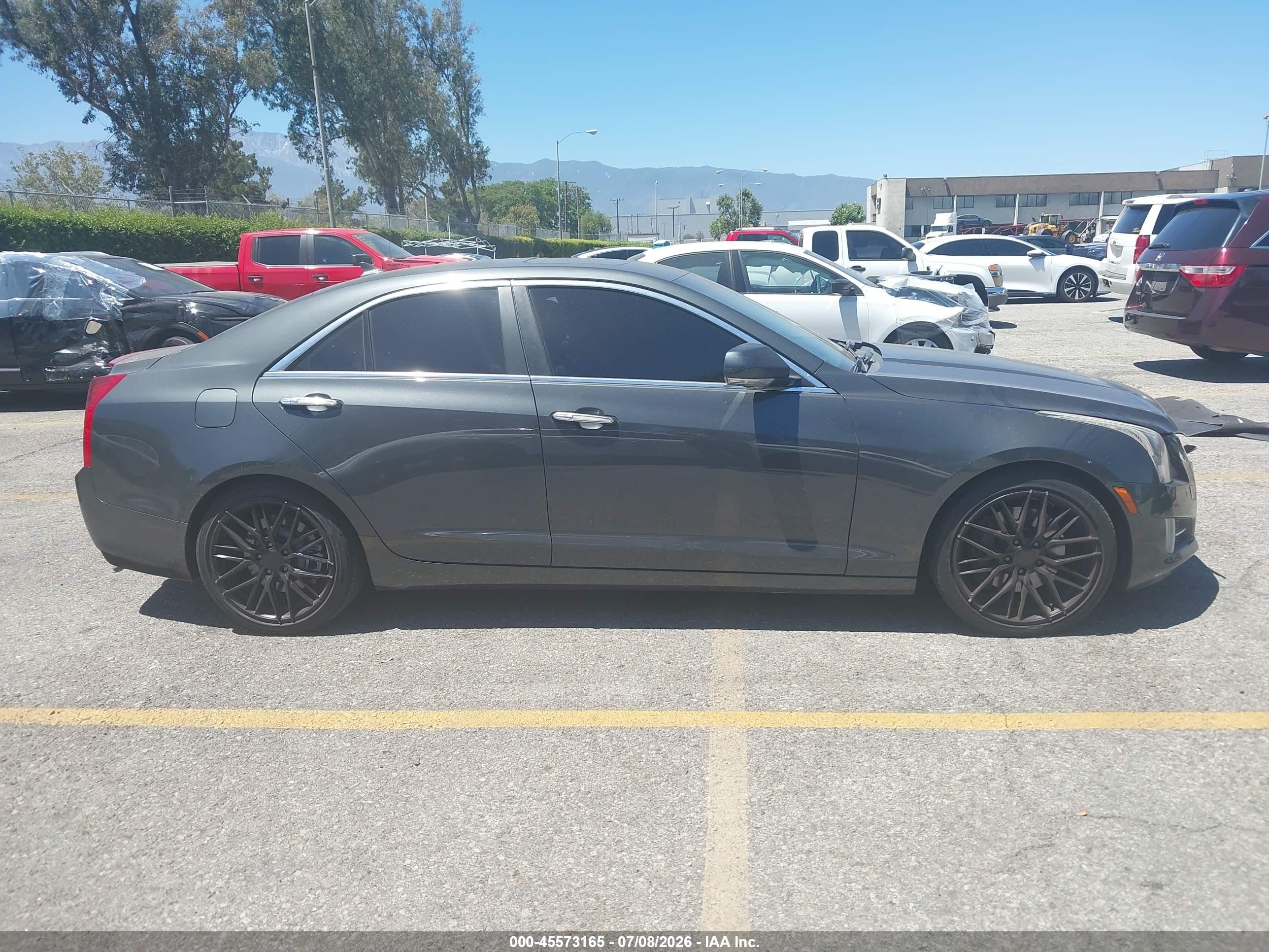 2014 Cadillac Ats Premium Brown vin: 1G6AF5SX9E0161418