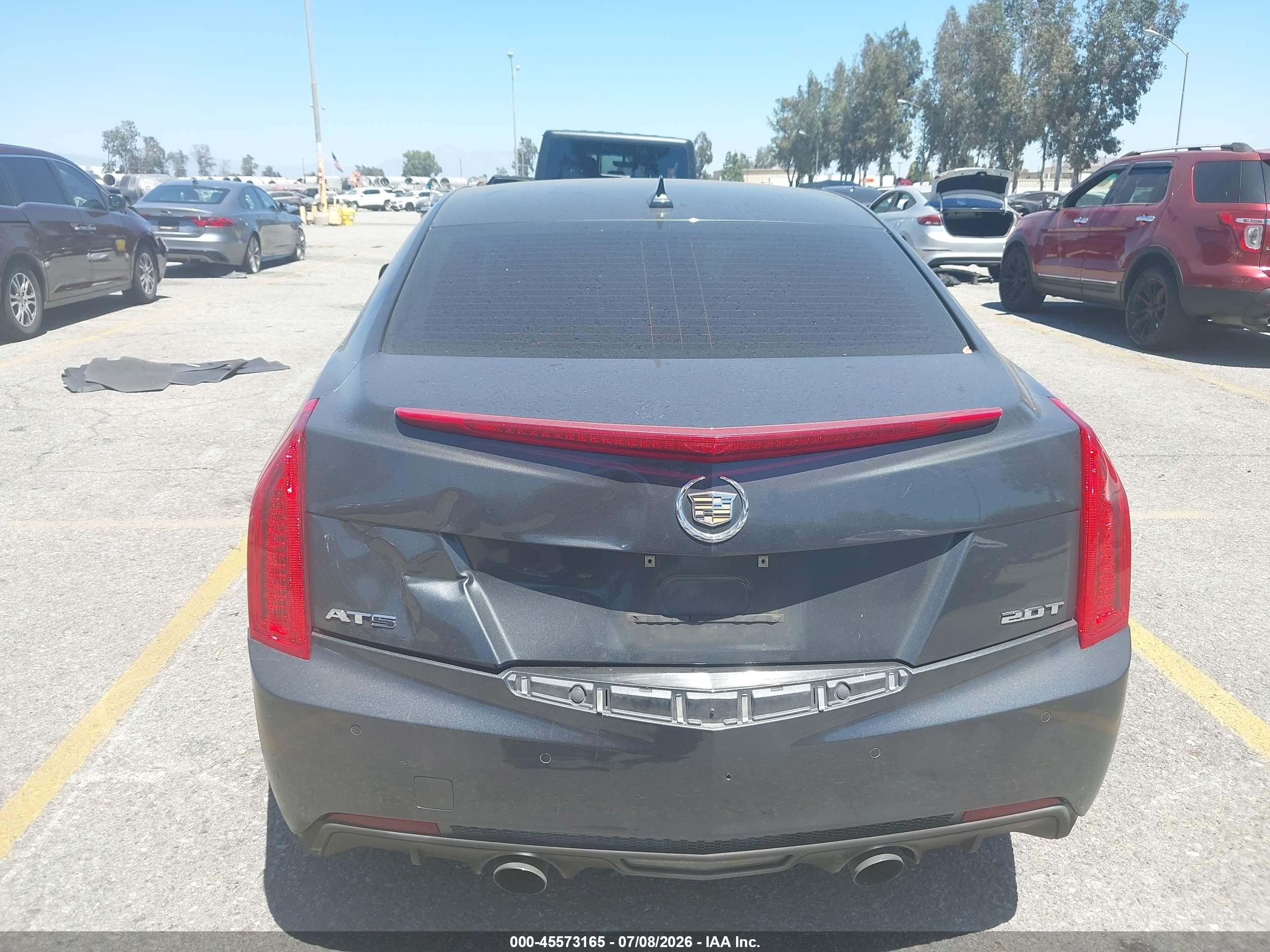 2014 Cadillac Ats Premium Brown vin: 1G6AF5SX9E0161418