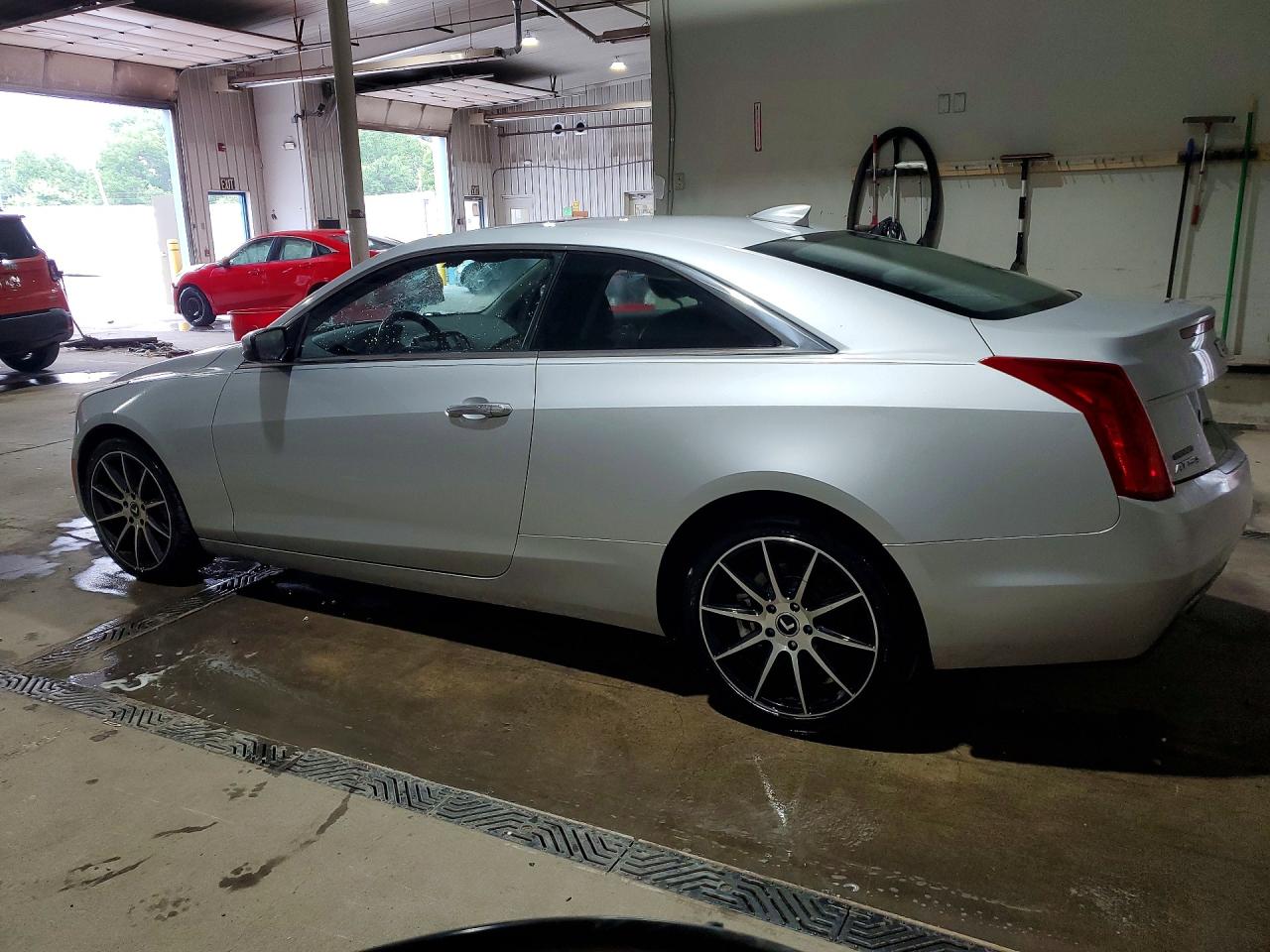 2015 Cadillac Ats Silver vin: 1G6AG1RX0F0125677