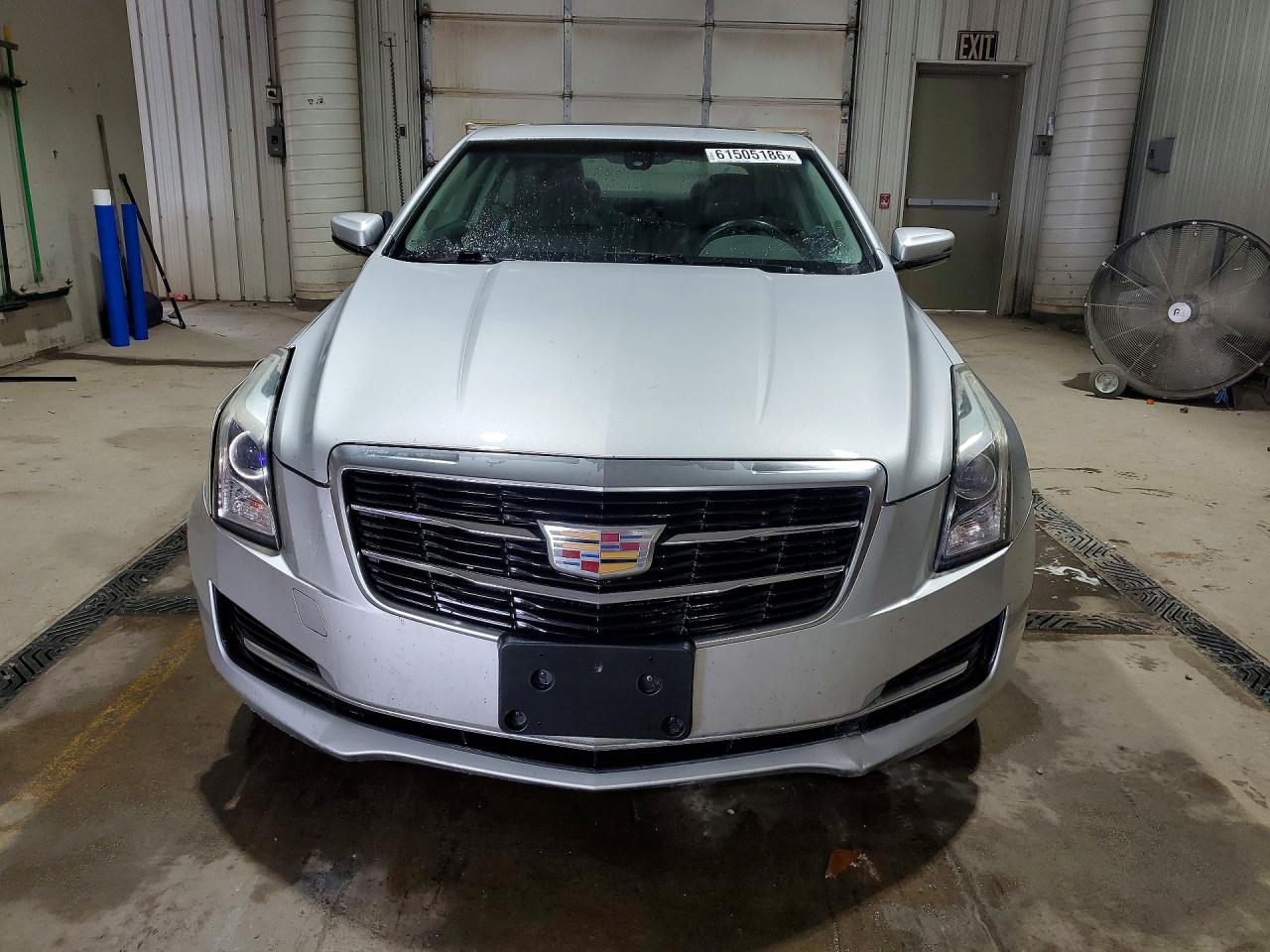 2015 Cadillac Ats Silver vin: 1G6AG1RX0F0125677