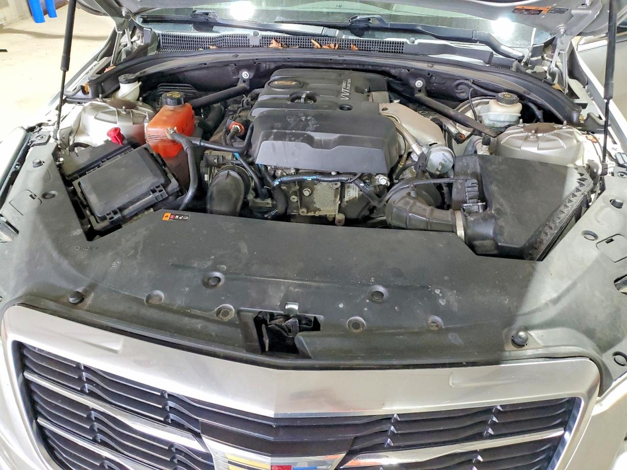2015 Cadillac Ats Silver vin: 1G6AG1RX0F0125677
