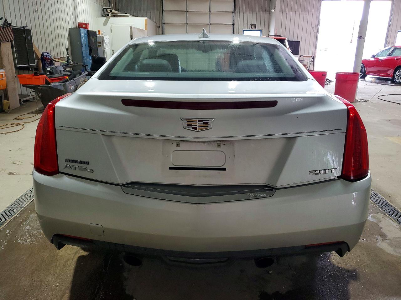 2015 Cadillac Ats Silver vin: 1G6AG1RX0F0125677
