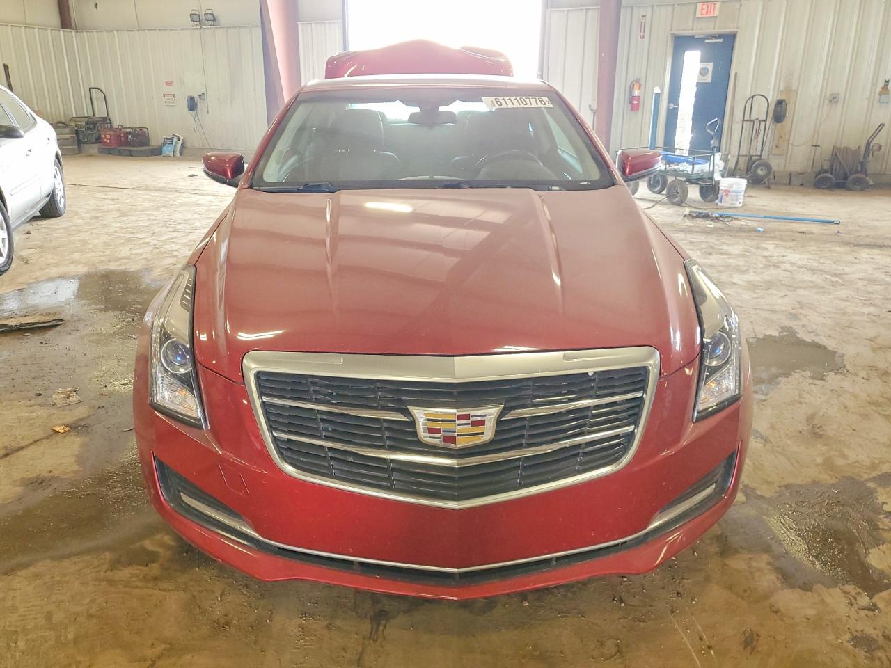 2015 Cadillac Ats Red vin: 1G6AG1RX6F0126235