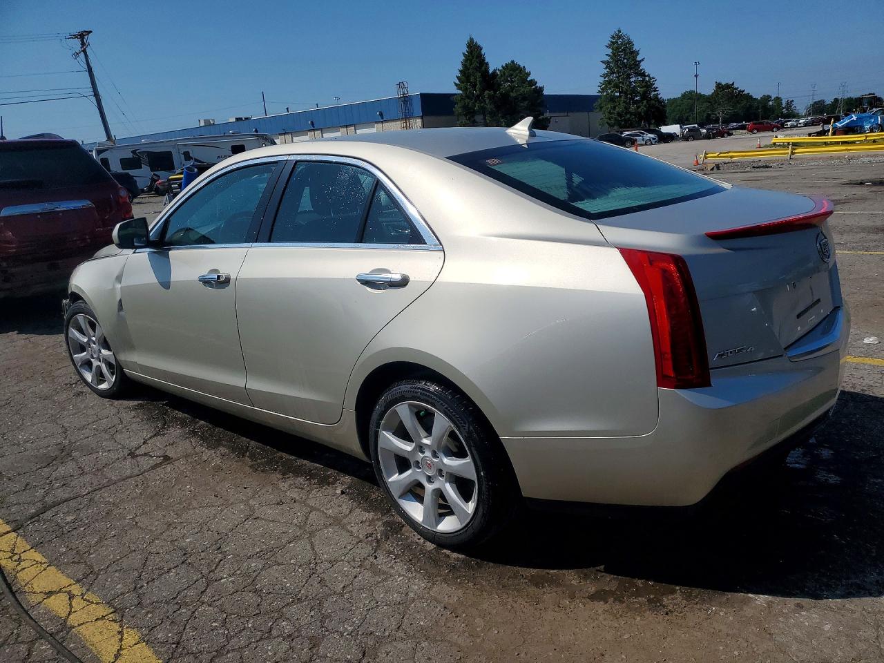 2013 Cadillac Ats Beige vin: 1G6AG5RX0D0152351
