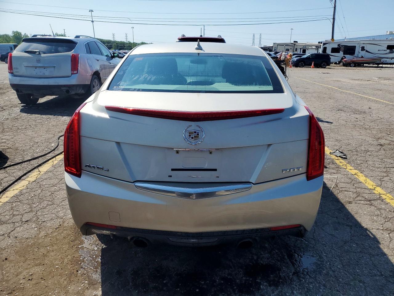 2013 Cadillac Ats Beige vin: 1G6AG5RX0D0152351