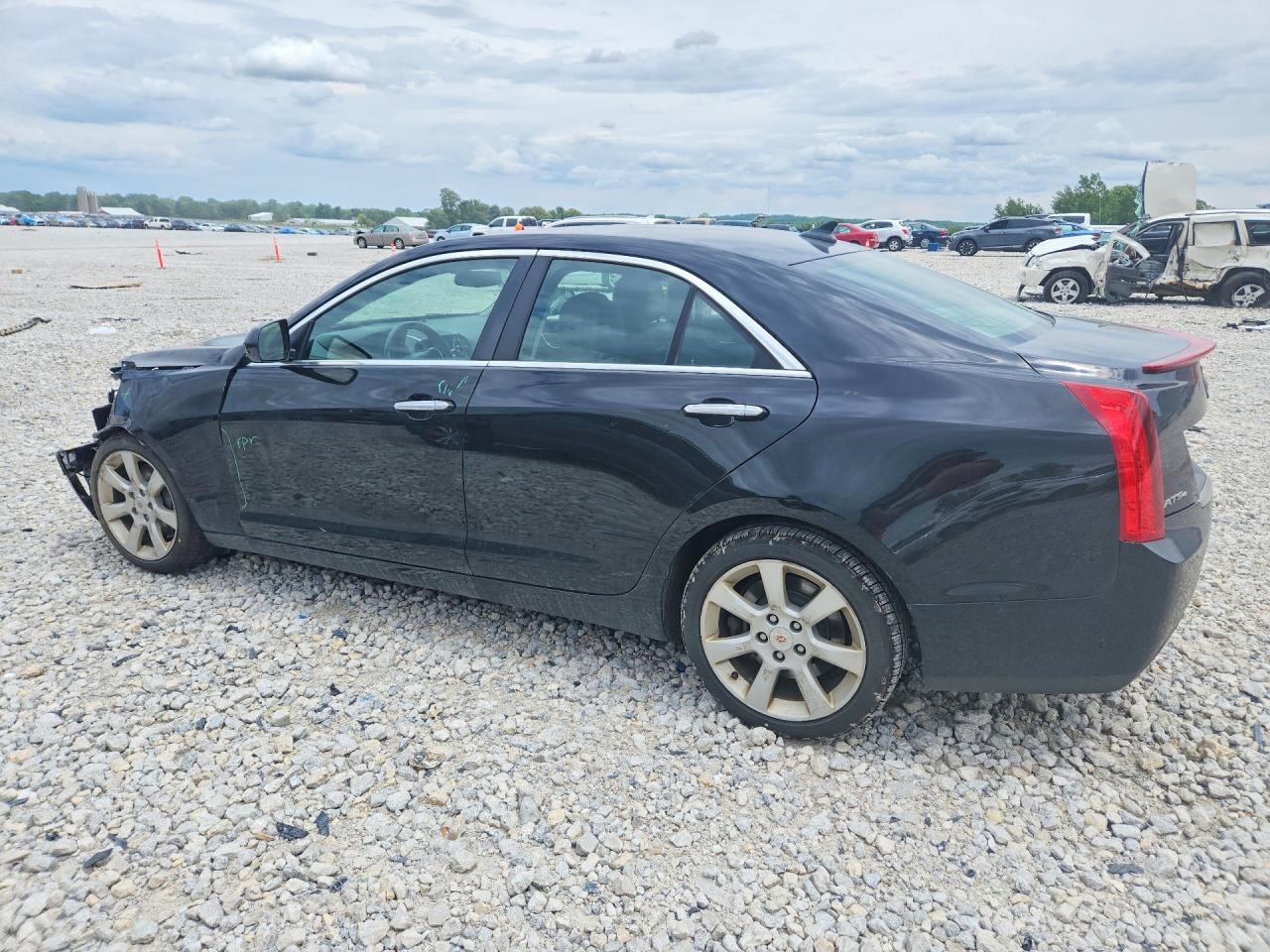 2013 Cadillac Ats Black vin: 1G6AG5RX0D0179078