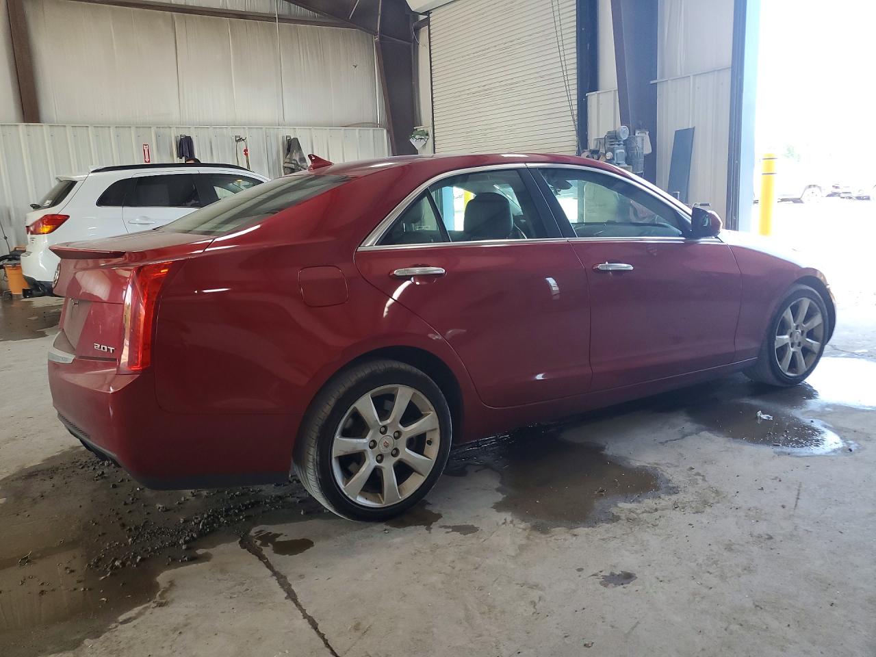 2014 Cadillac Ats Red vin: 1G6AG5RX0E0180684