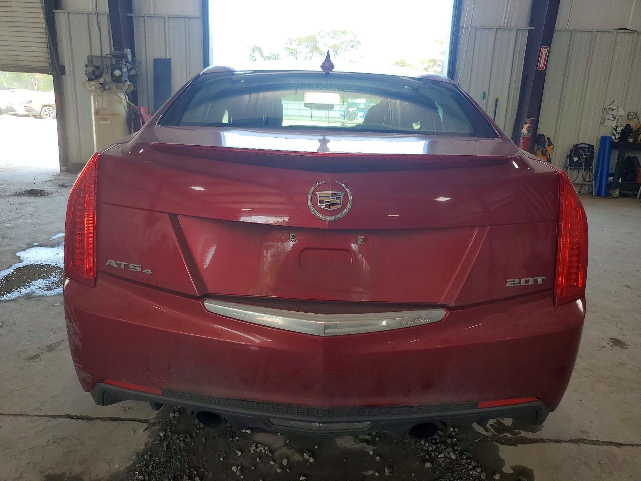 2014 Cadillac Ats Red vin: 1G6AG5RX0E0180684