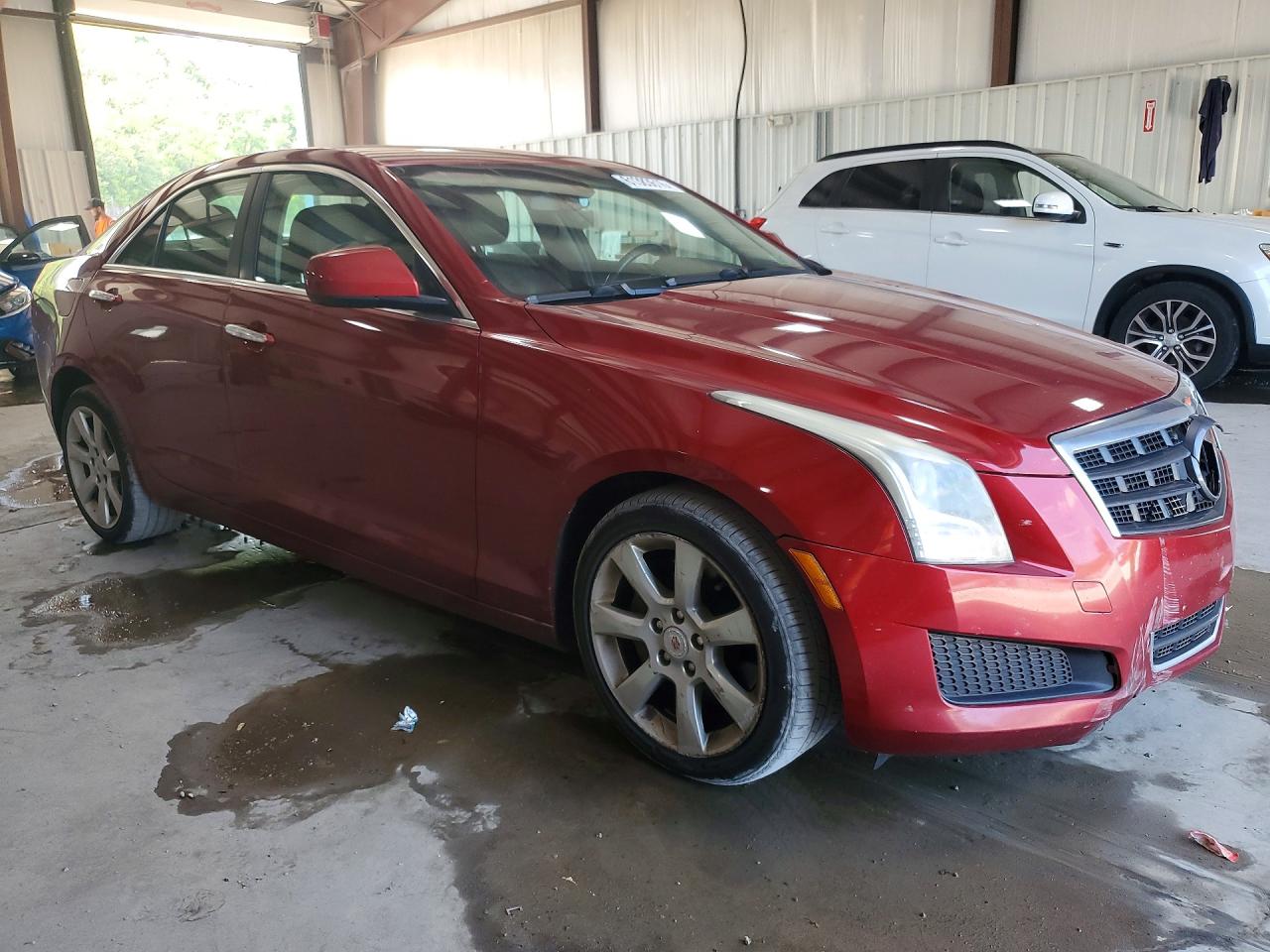 2014 Cadillac Ats Red vin: 1G6AG5RX0E0180684