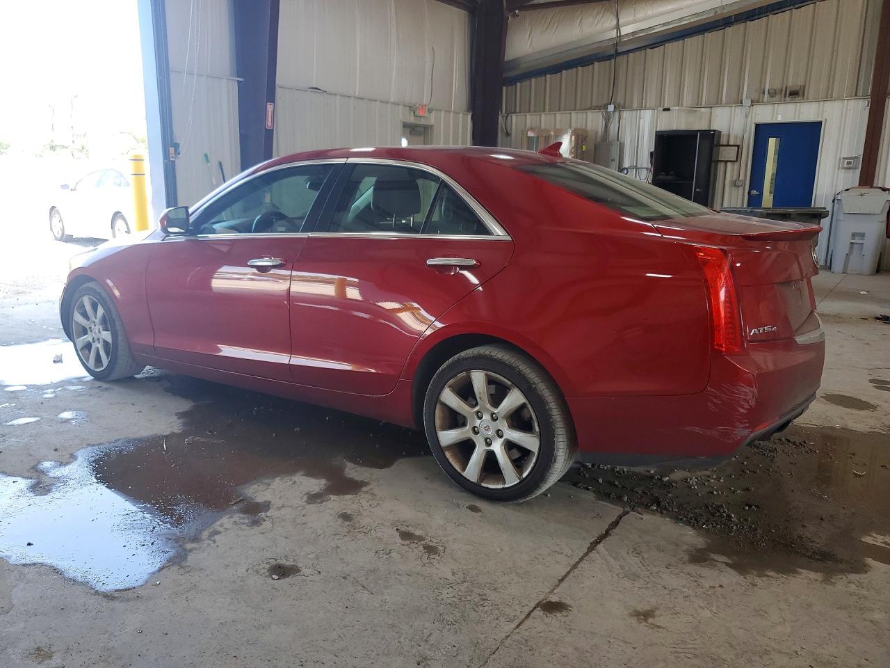 2014 Cadillac Ats Red vin: 1G6AG5RX0E0180684