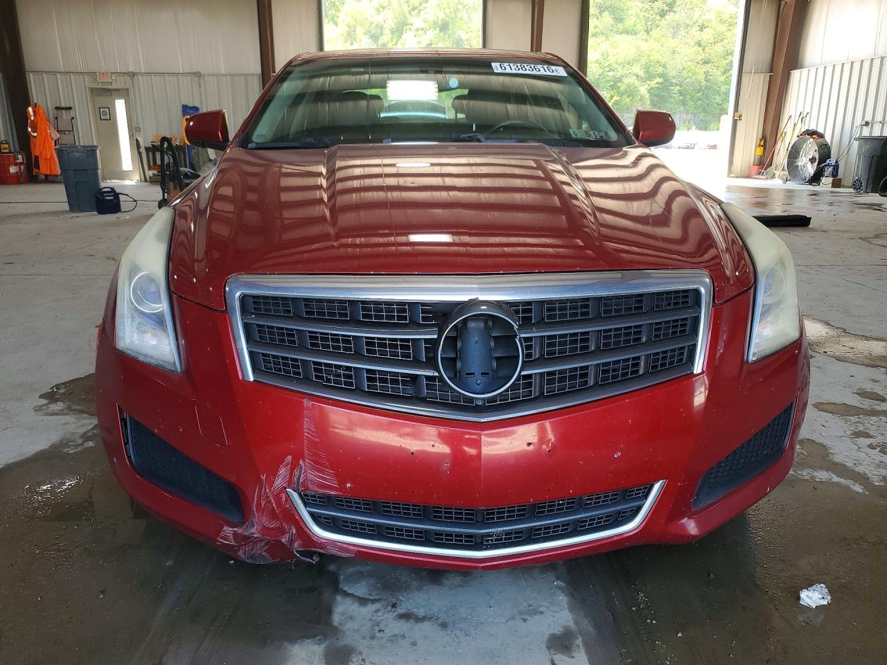 2014 Cadillac Ats Red vin: 1G6AG5RX0E0180684