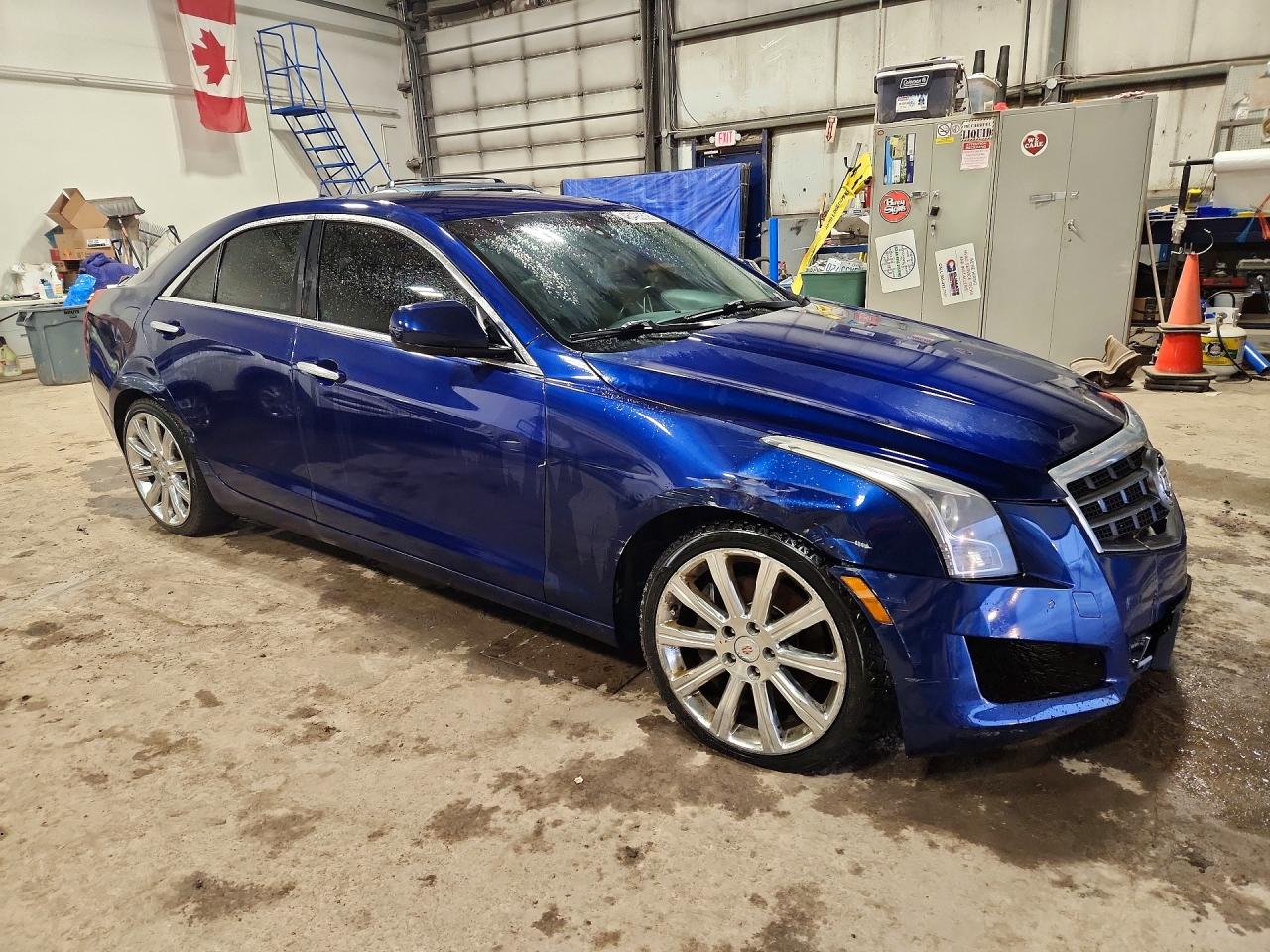 2013 Cadillac Ats Синий vin: 1G6AG5RX2D0165215