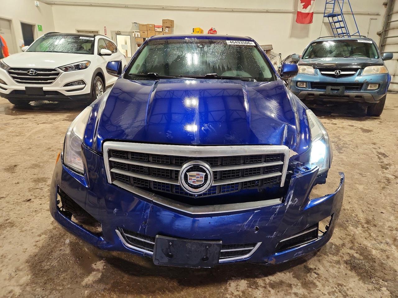 2013 Cadillac Ats Синий vin: 1G6AG5RX2D0165215