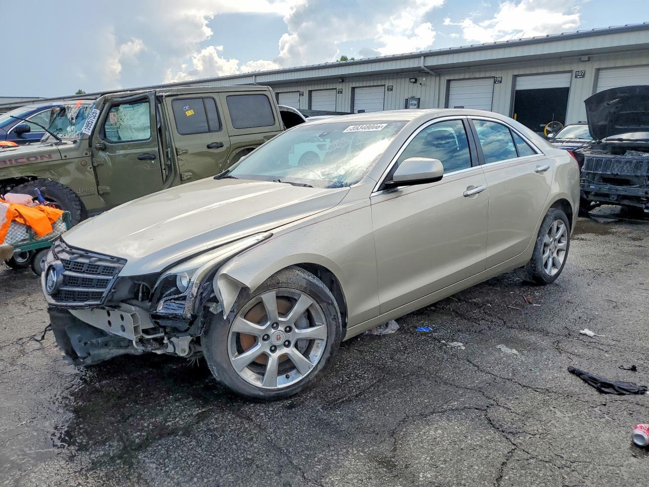 2014 Cadillac Ats Gold vin: 1G6AG5RX2E0143328