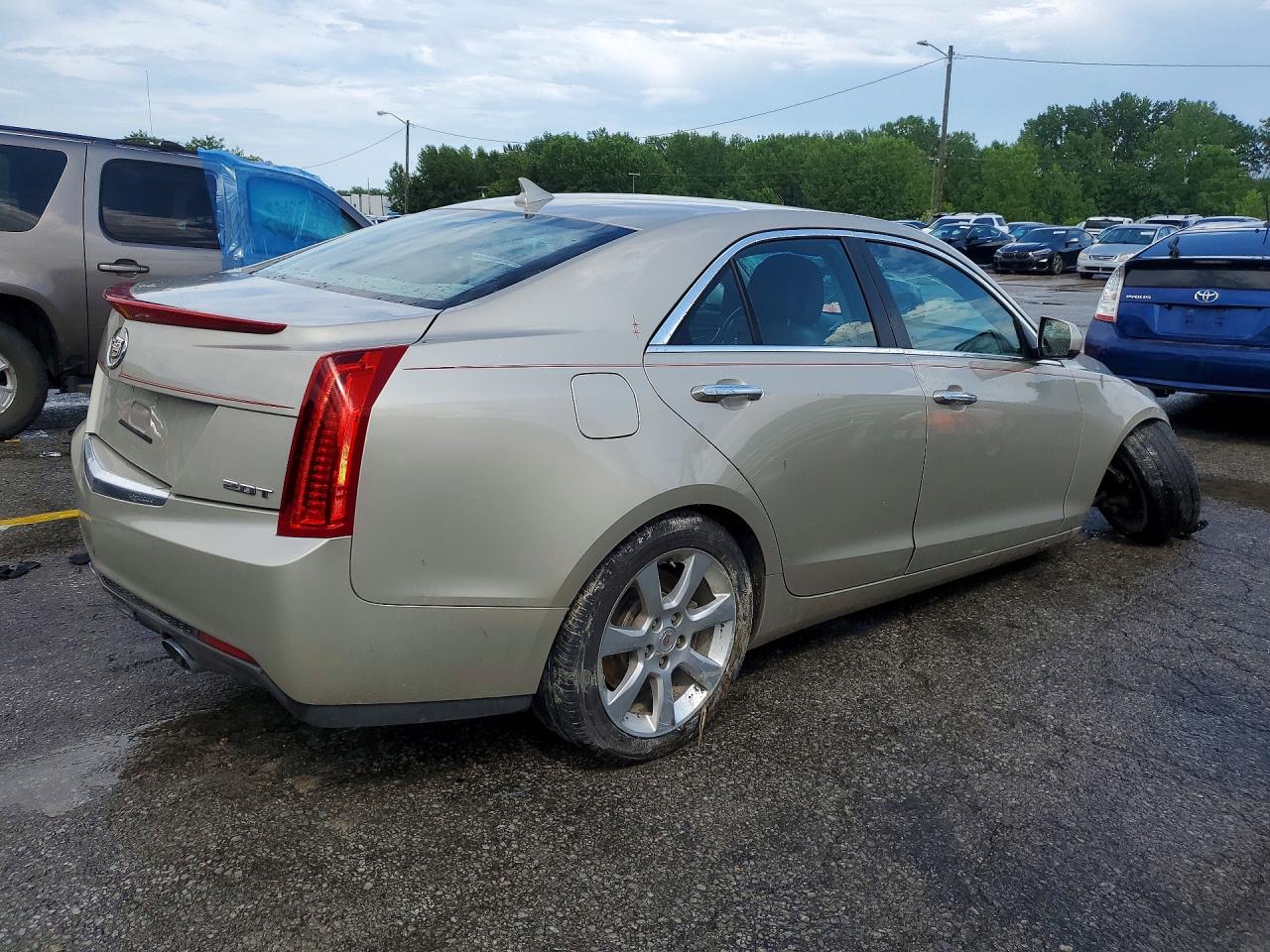 2014 Cadillac Ats Gold vin: 1G6AG5RX2E0143328