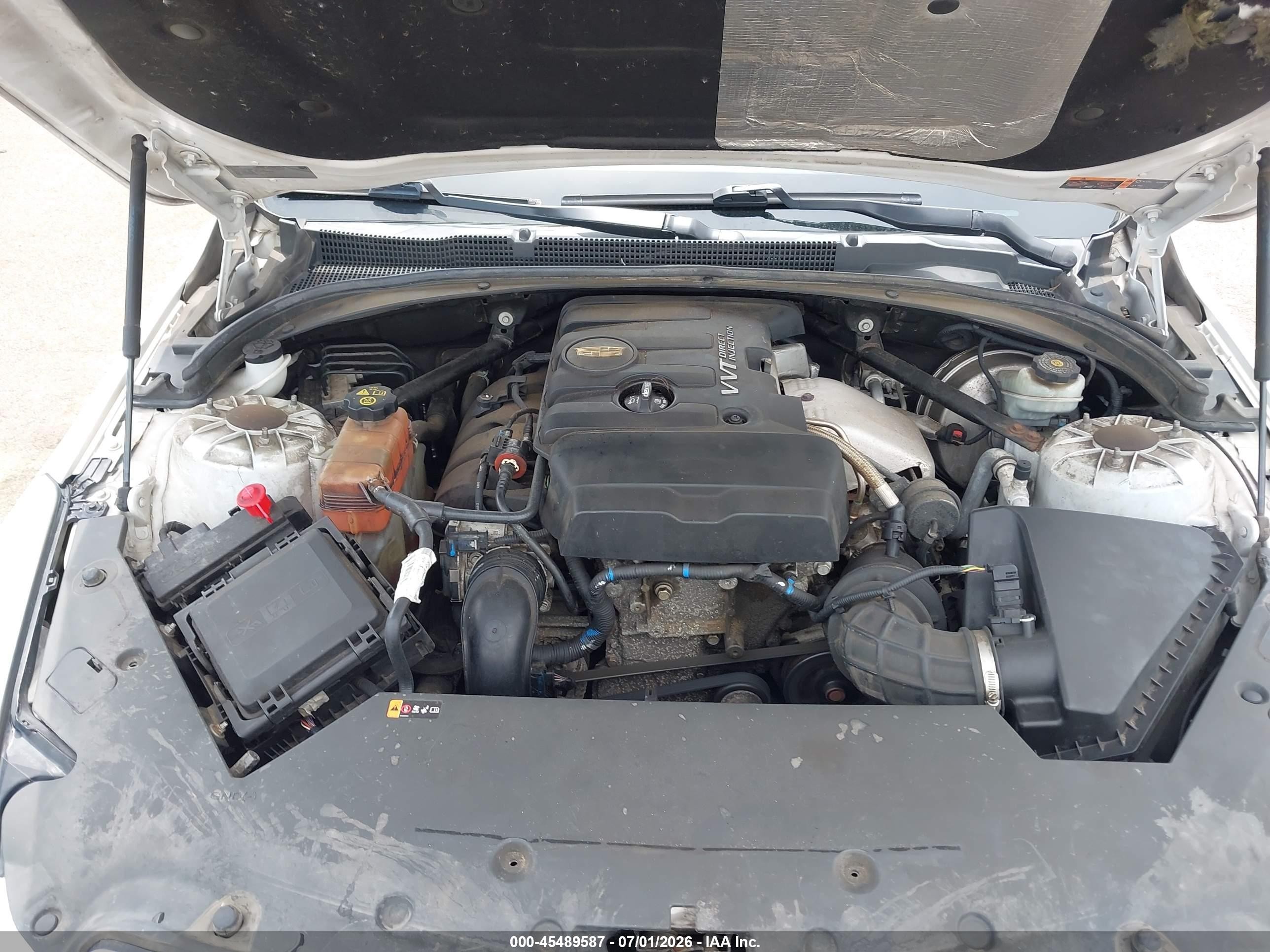 2015 Cadillac Ats Standard Белый vin: 1G6AG5RX2F0117703