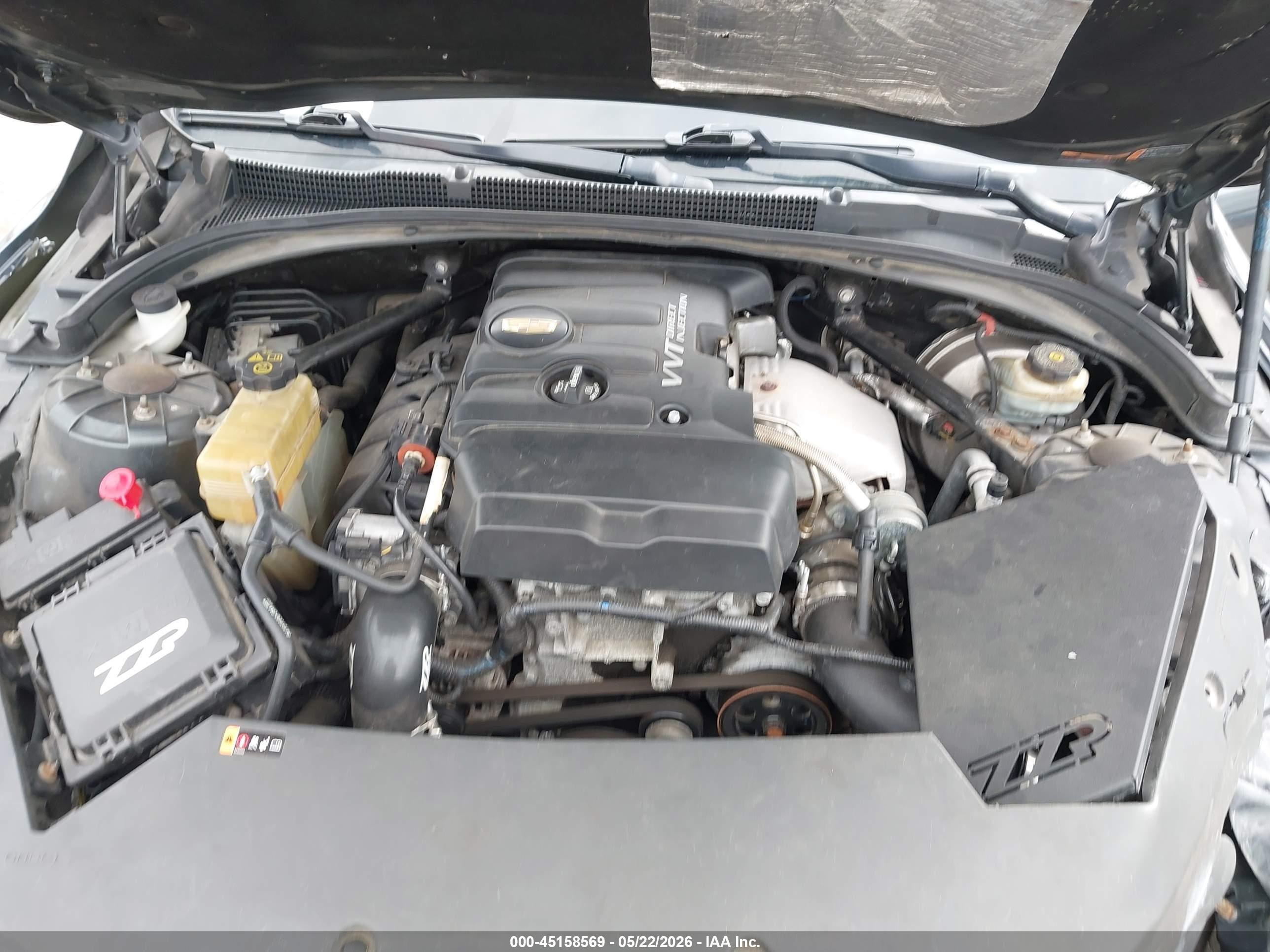 2015 Cadillac Ats Standard Gray vin: 1G6AG5RX2F0137160