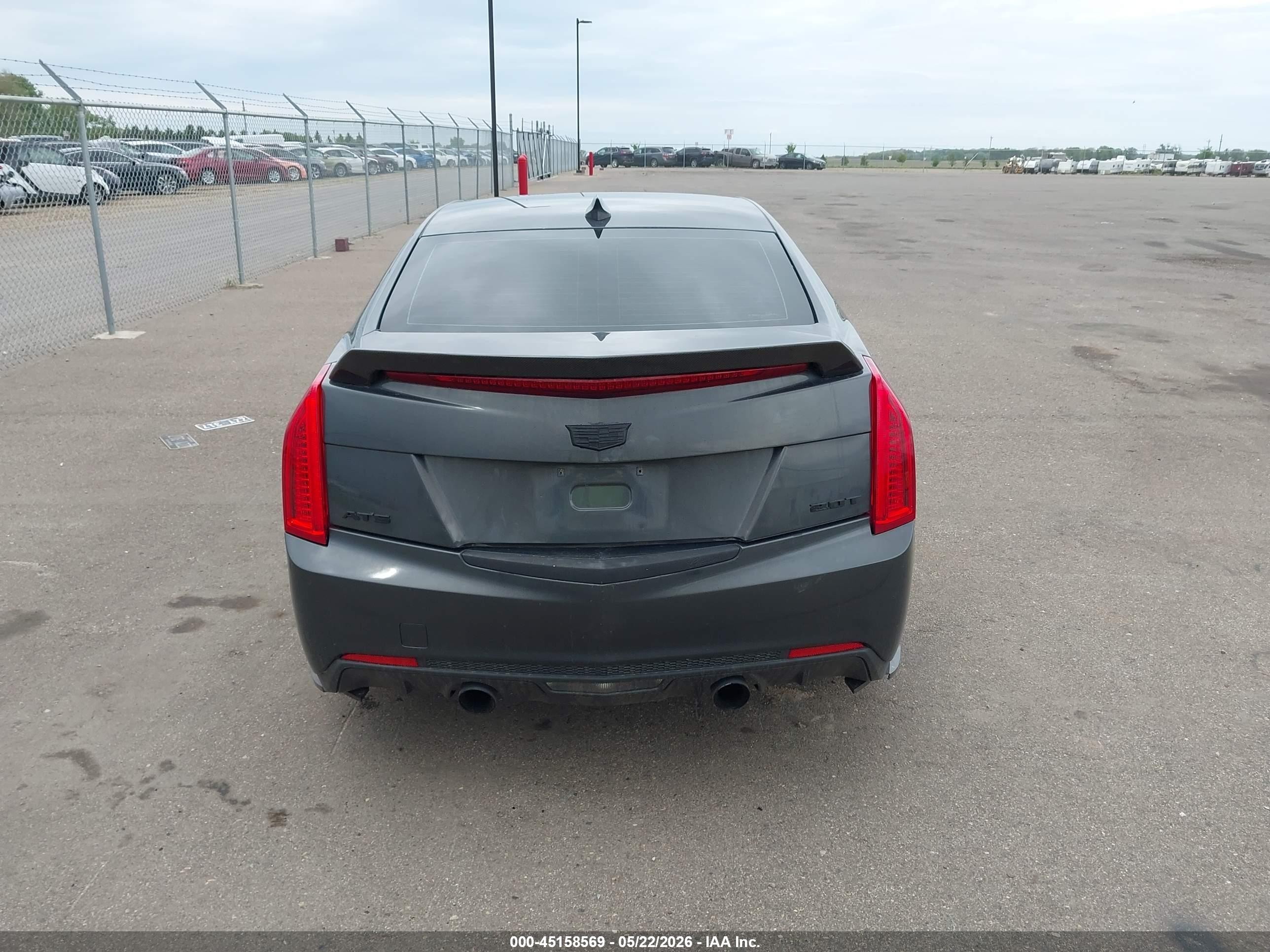 2015 Cadillac Ats Standard Gray vin: 1G6AG5RX2F0137160