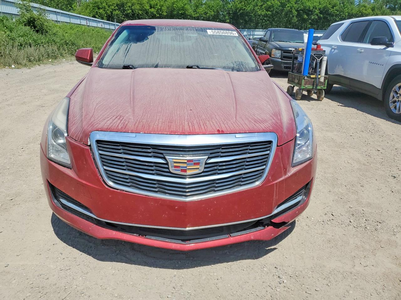 2016 Cadillac Ats Красный vin: 1G6AG5RX2G0144174