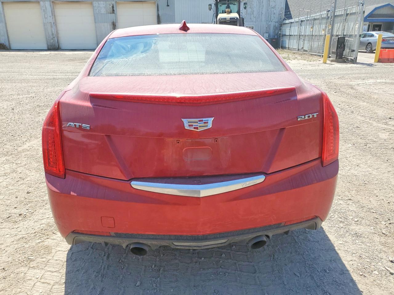 2016 Cadillac Ats Красный vin: 1G6AG5RX2G0144174