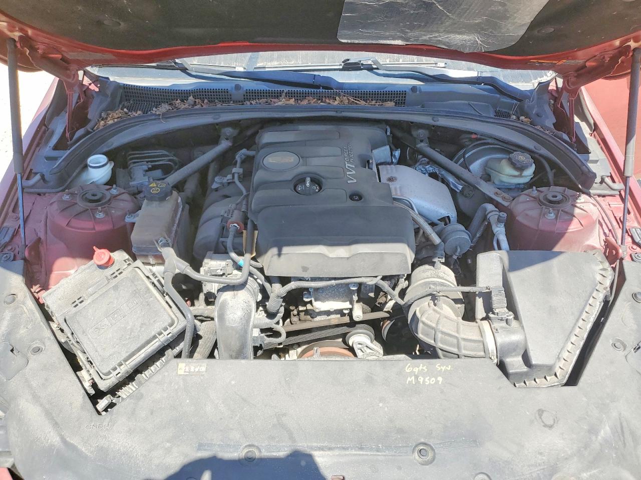 2016 Cadillac Ats Красный vin: 1G6AG5RX2G0144174