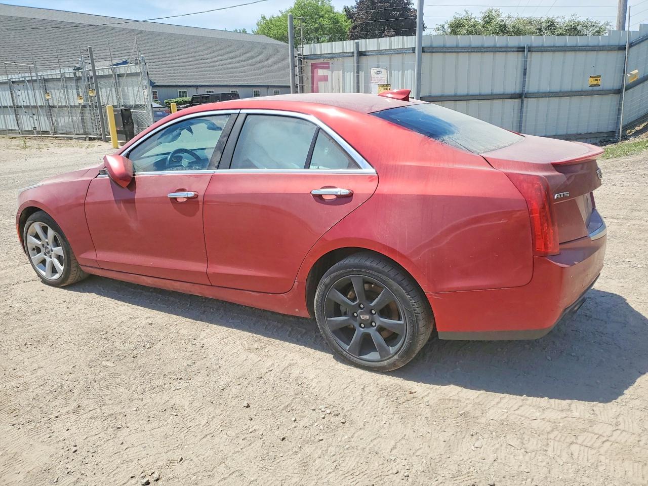 2016 Cadillac Ats Красный vin: 1G6AG5RX2G0144174