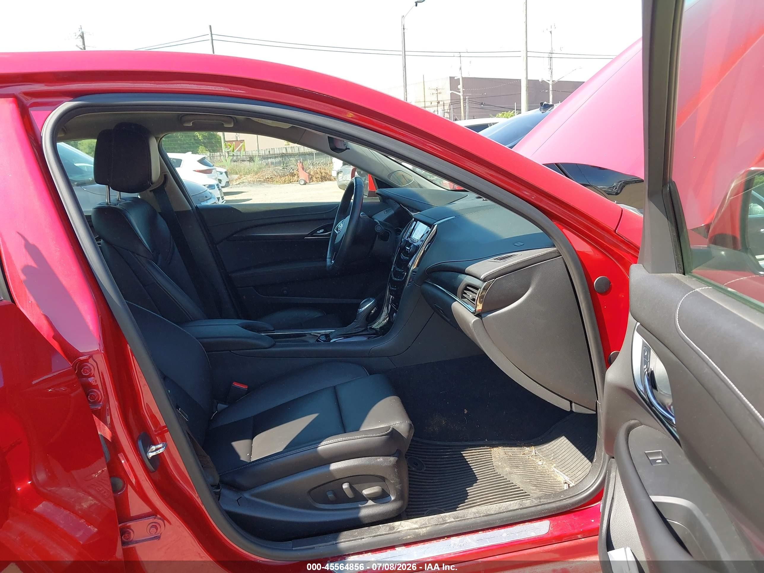 2013 Cadillac Ats Standard Red vin: 1G6AG5RX3D0147628