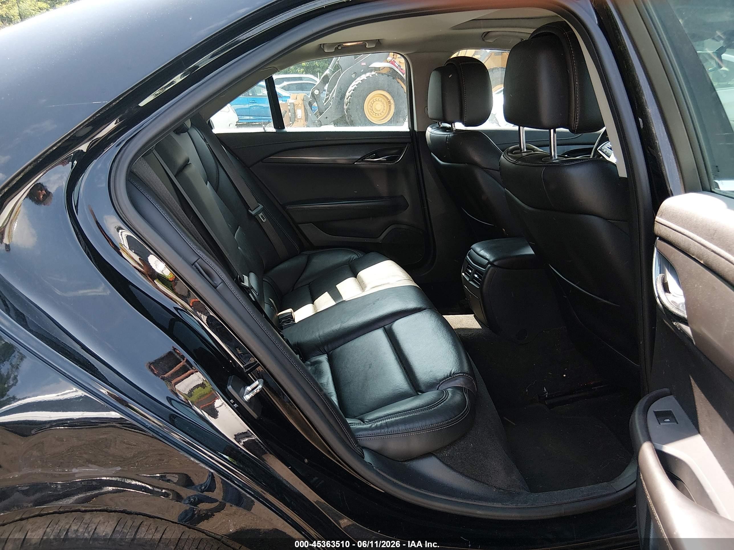 2014 Cadillac Ats Standard Black vin: 1G6AG5RX3E0126330
