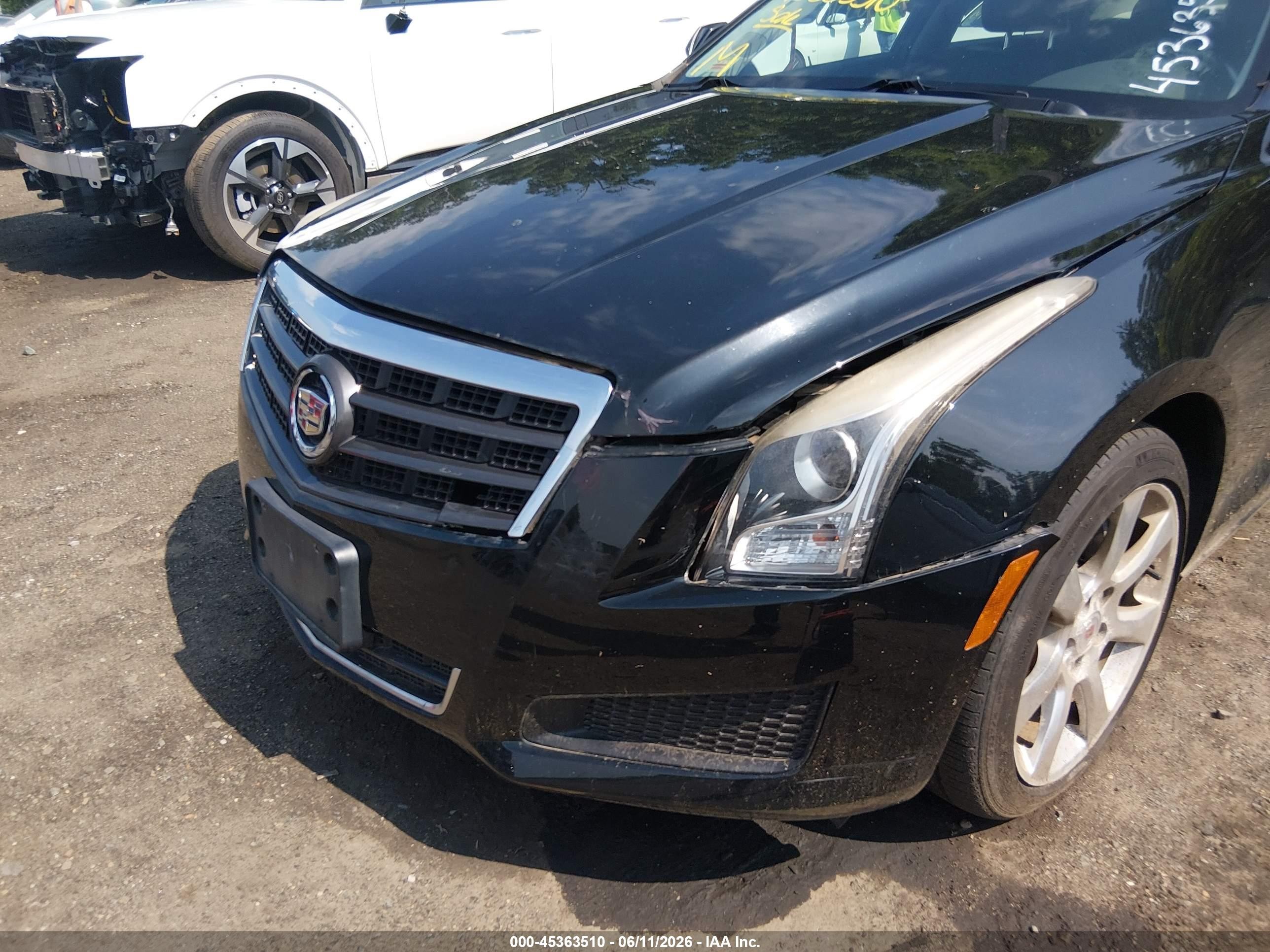2014 Cadillac Ats Standard Black vin: 1G6AG5RX3E0126330