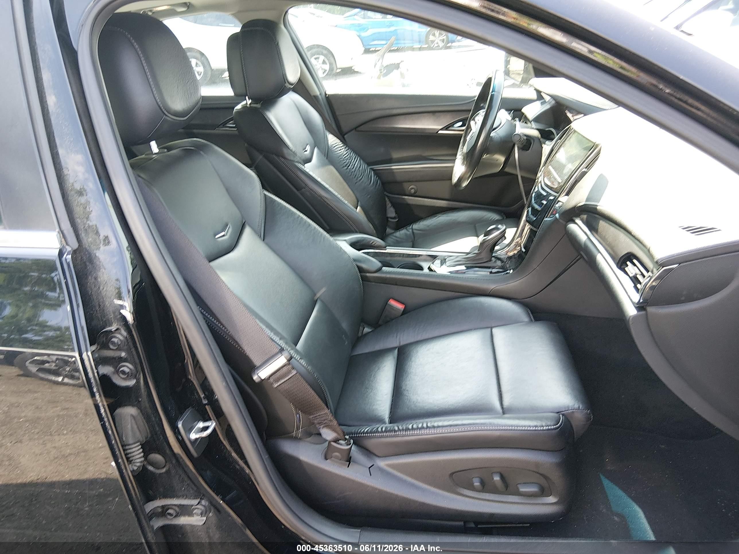2014 Cadillac Ats Standard Black vin: 1G6AG5RX3E0126330