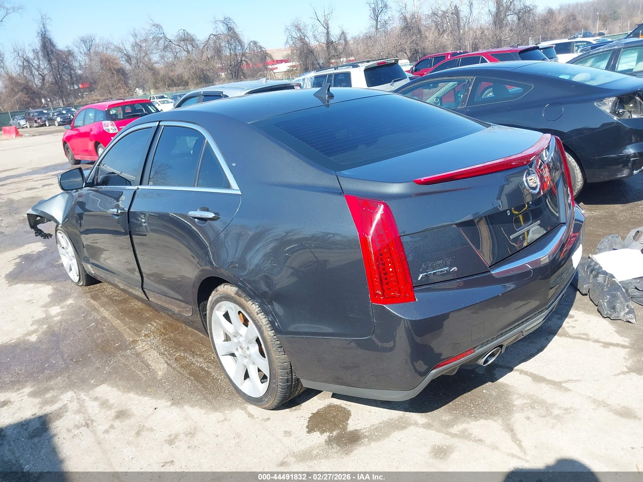 2014 Cadillac Ats Standard Gray vin: 1G6AG5RX3E0147534