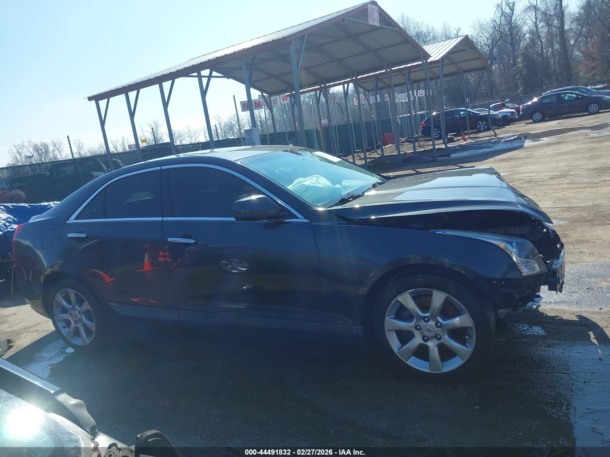 2014 Cadillac Ats Standard Gray vin: 1G6AG5RX3E0147534