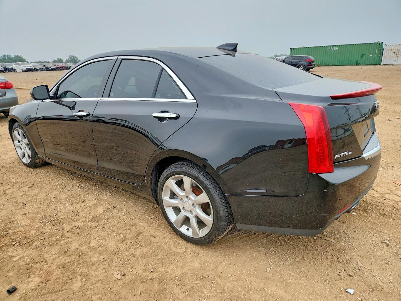 2015 Cadillac Ats Black vin: 1G6AG5RX3F0101980