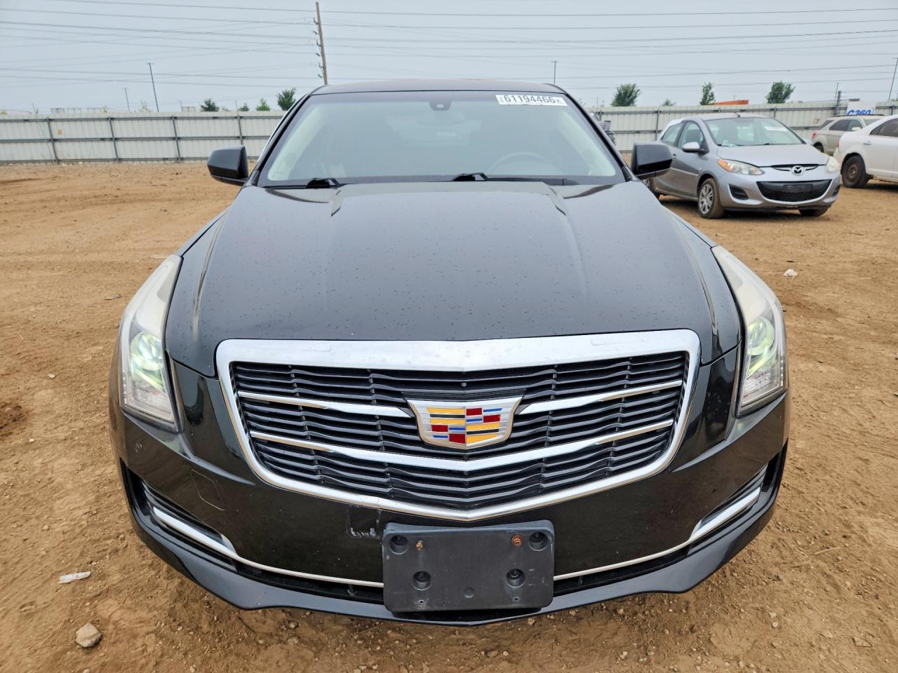 2015 Cadillac Ats Black vin: 1G6AG5RX3F0101980