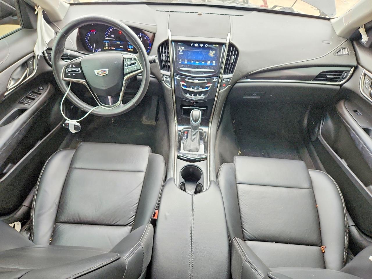 2015 Cadillac Ats Black vin: 1G6AG5RX3F0101980
