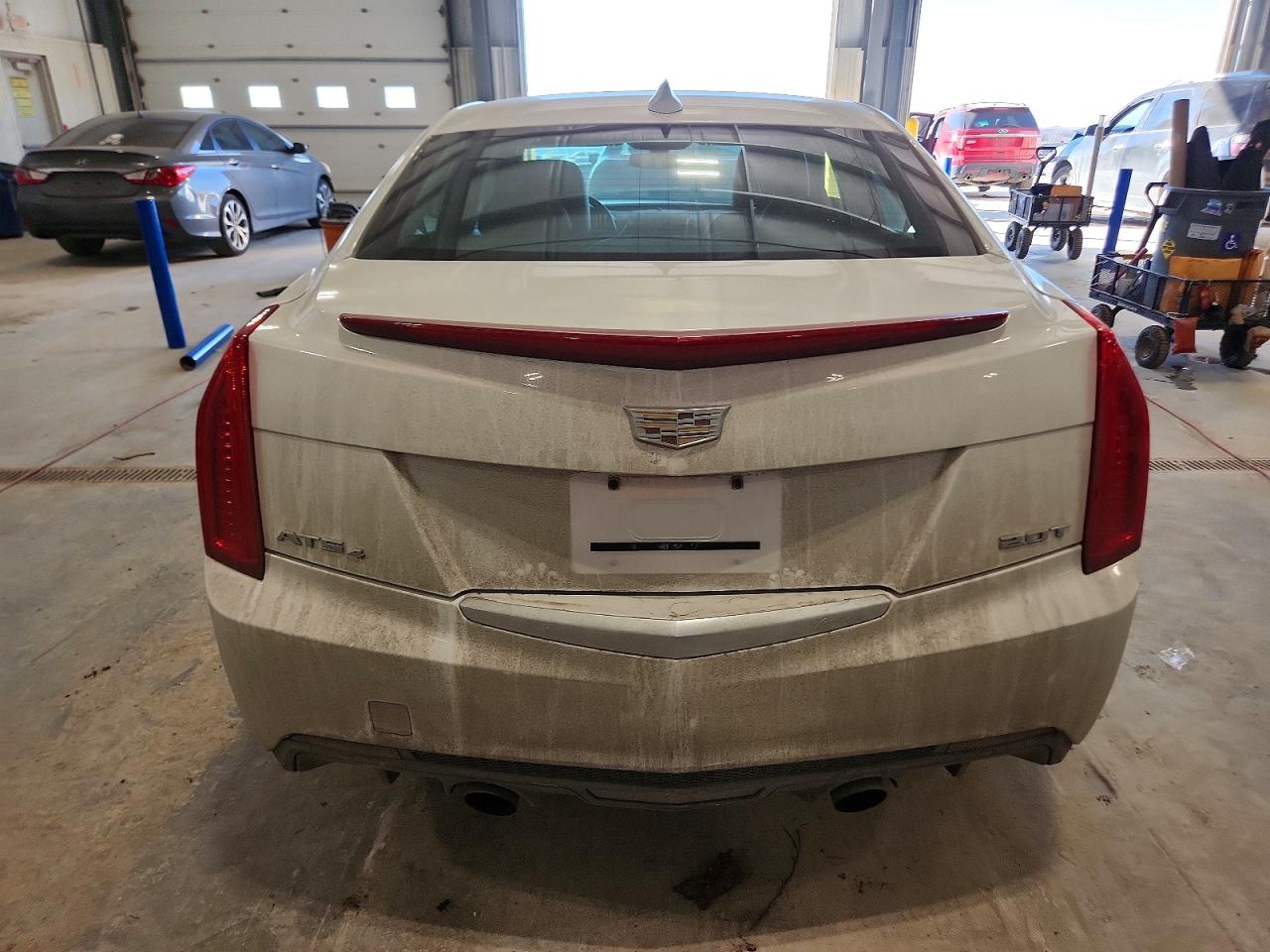 2015 Cadillac Ats White vin: 1G6AG5RX3F0108816