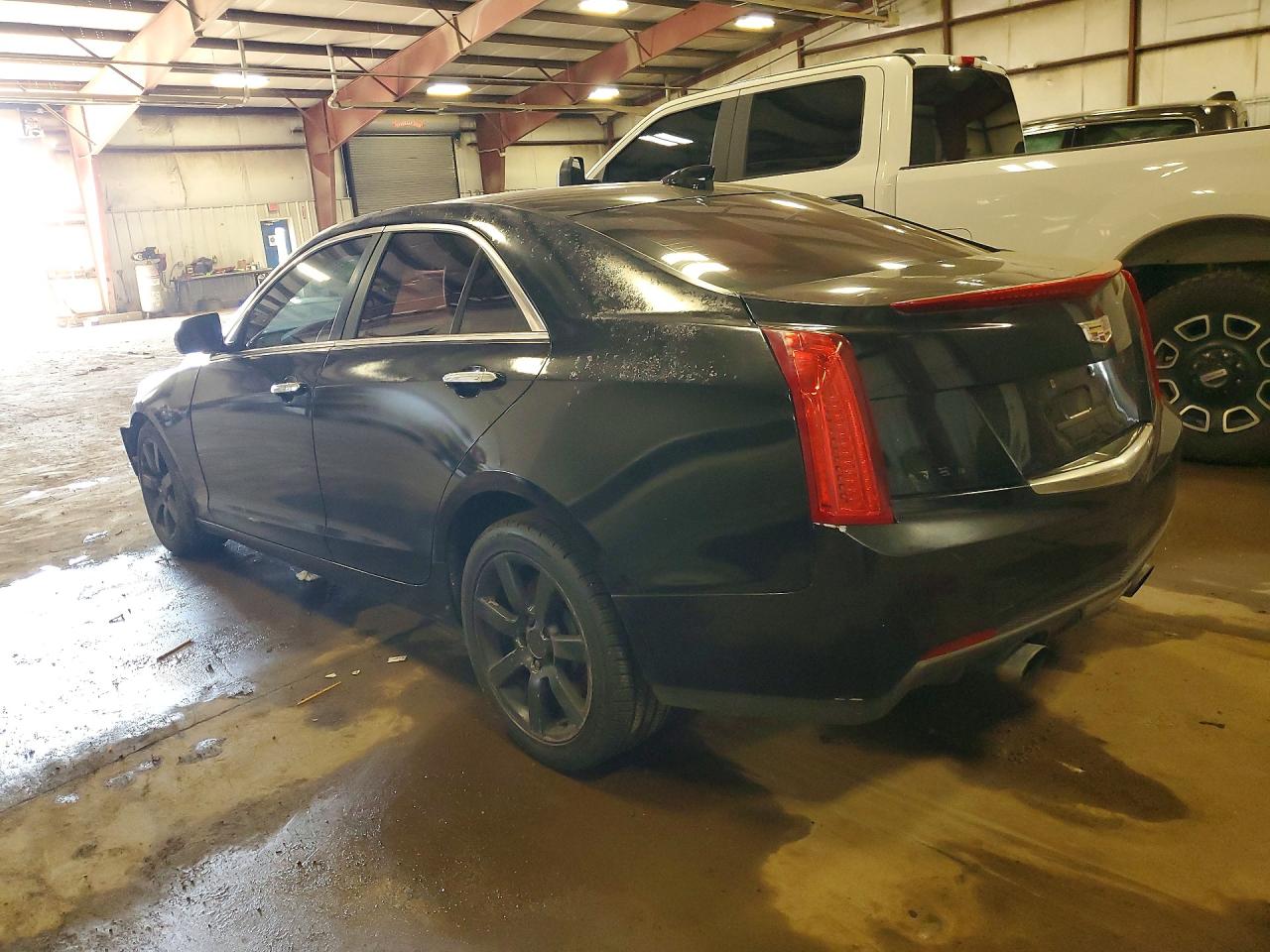 2015 Cadillac Ats Black vin: 1G6AG5RX3F0140214
