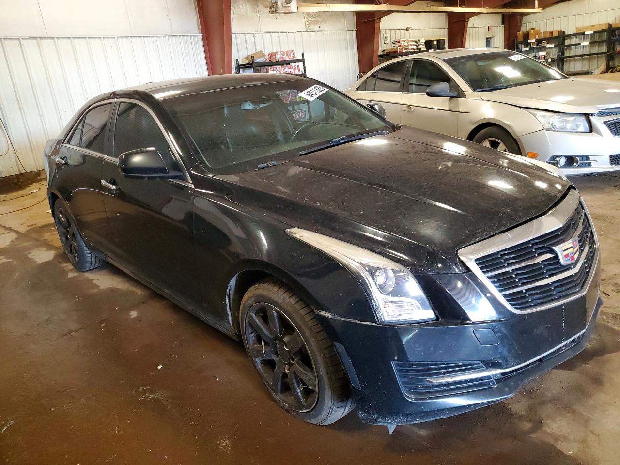 2015 Cadillac Ats Black vin: 1G6AG5RX3F0140214