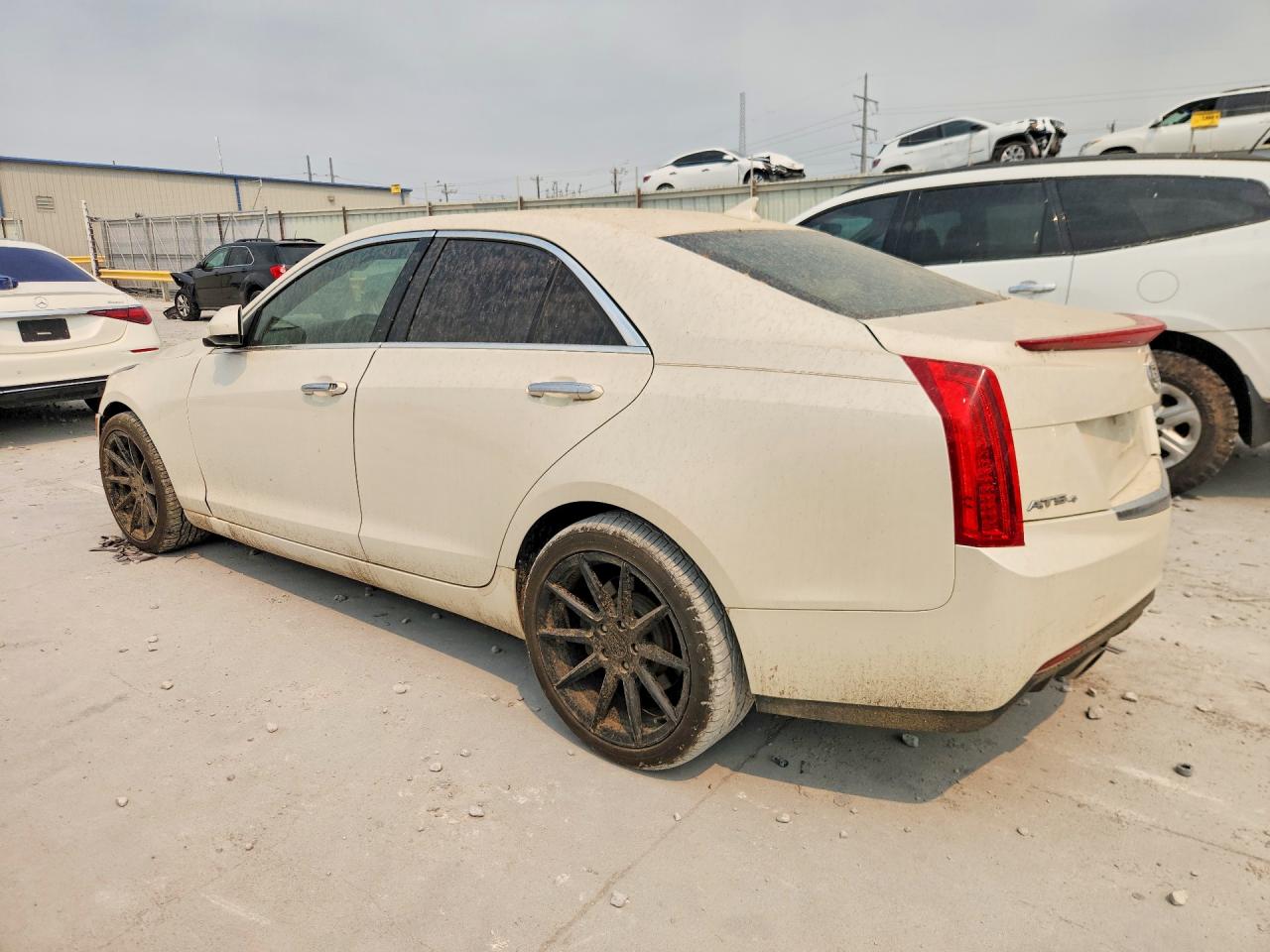 2013 Cadillac Ats White vin: 1G6AG5RX4D0130045