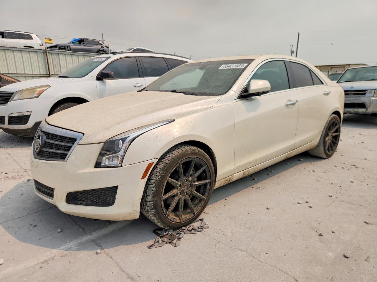 2013 Cadillac Ats White vin: 1G6AG5RX4D0130045