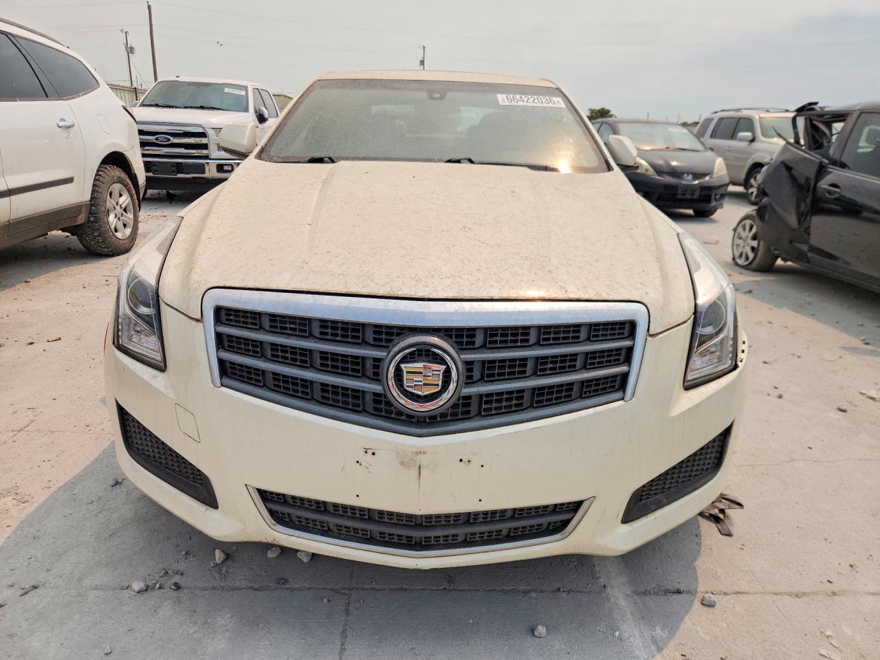 2013 Cadillac Ats White vin: 1G6AG5RX4D0130045