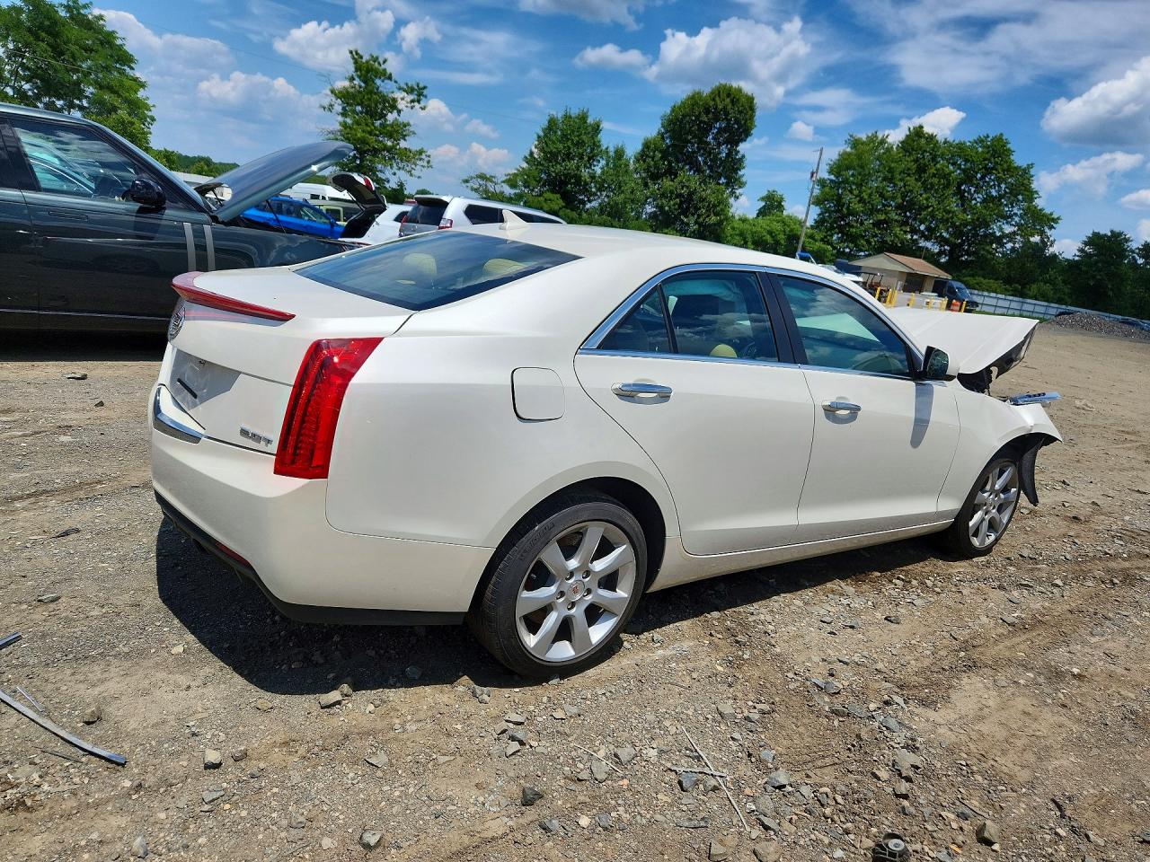 2014 Cadillac Ats Tan vin: 1G6AG5RX4E0172278