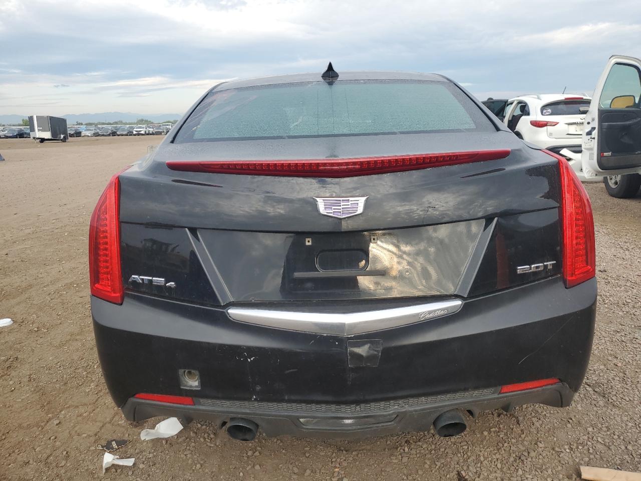 2015 Cadillac Ats Black vin: 1G6AG5RX4F0100806