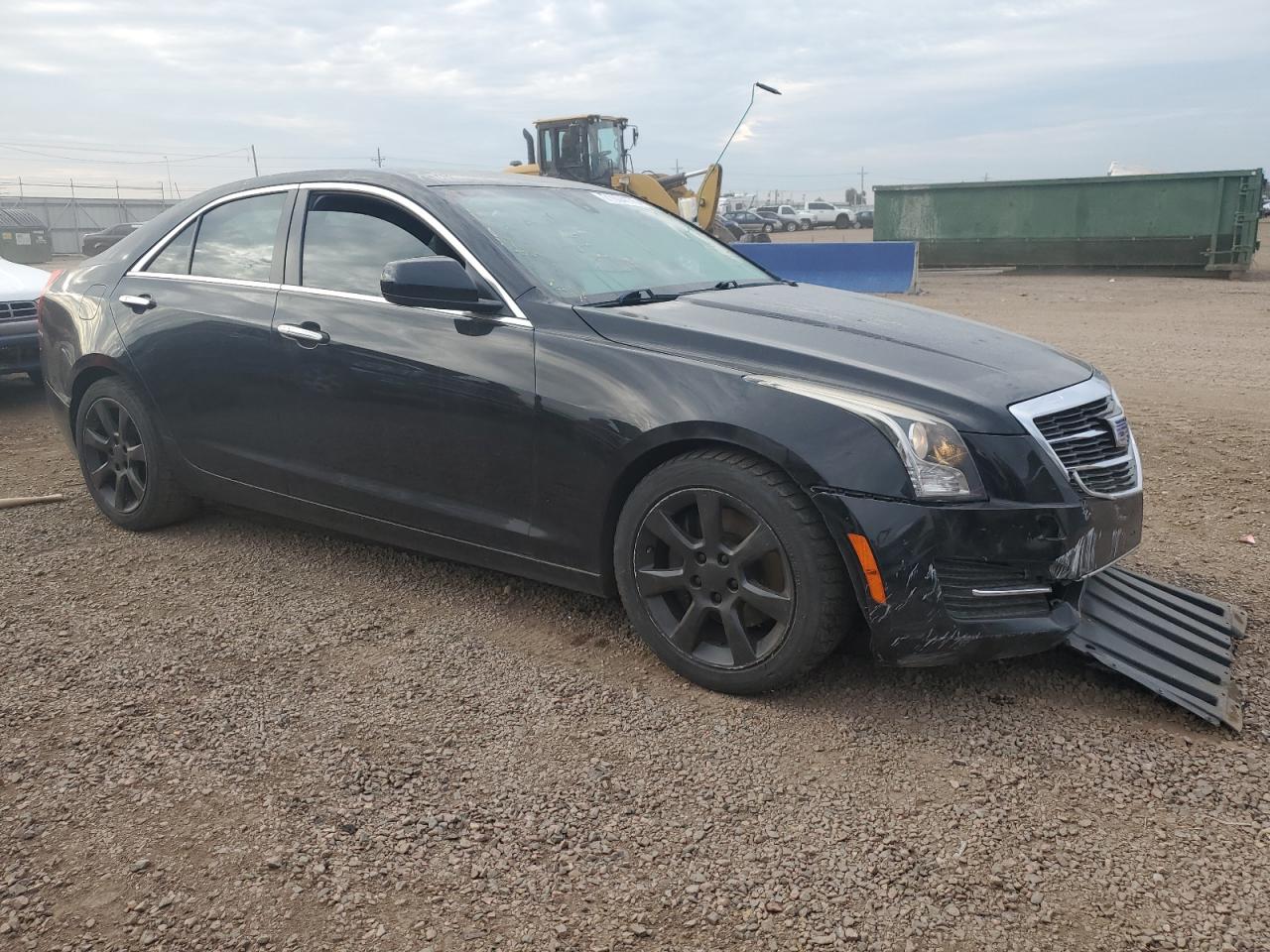 2015 Cadillac Ats Black vin: 1G6AG5RX4F0100806