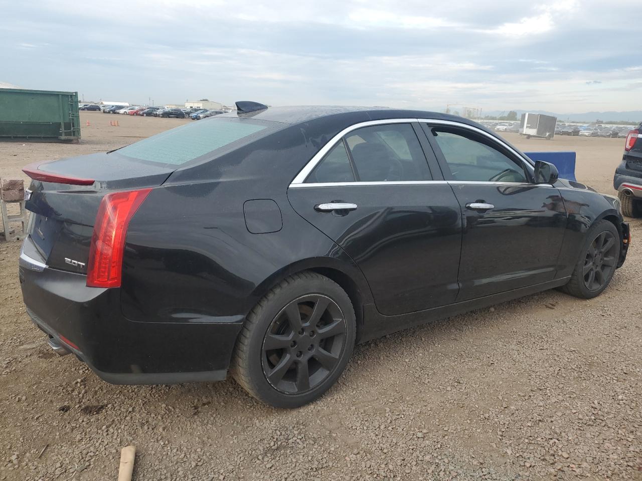 2015 Cadillac Ats Black vin: 1G6AG5RX4F0100806