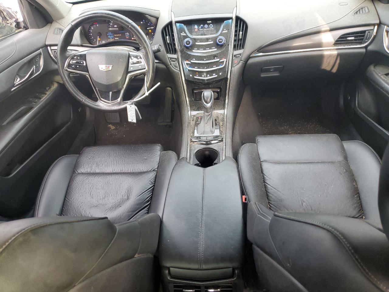 2015 Cadillac Ats Black vin: 1G6AG5RX4F0100806