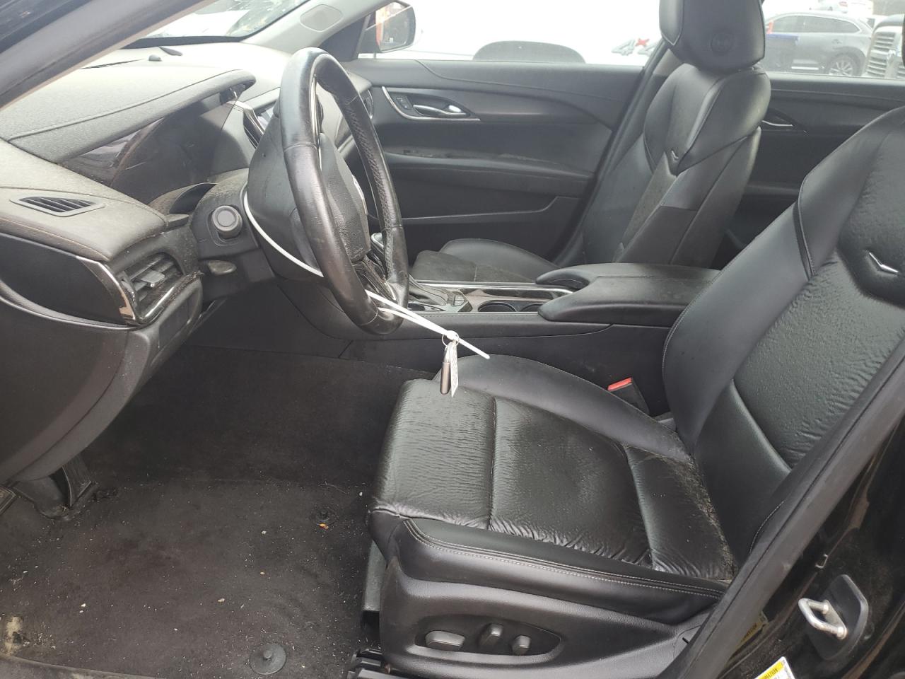 2015 Cadillac Ats Black vin: 1G6AG5RX4F0100806