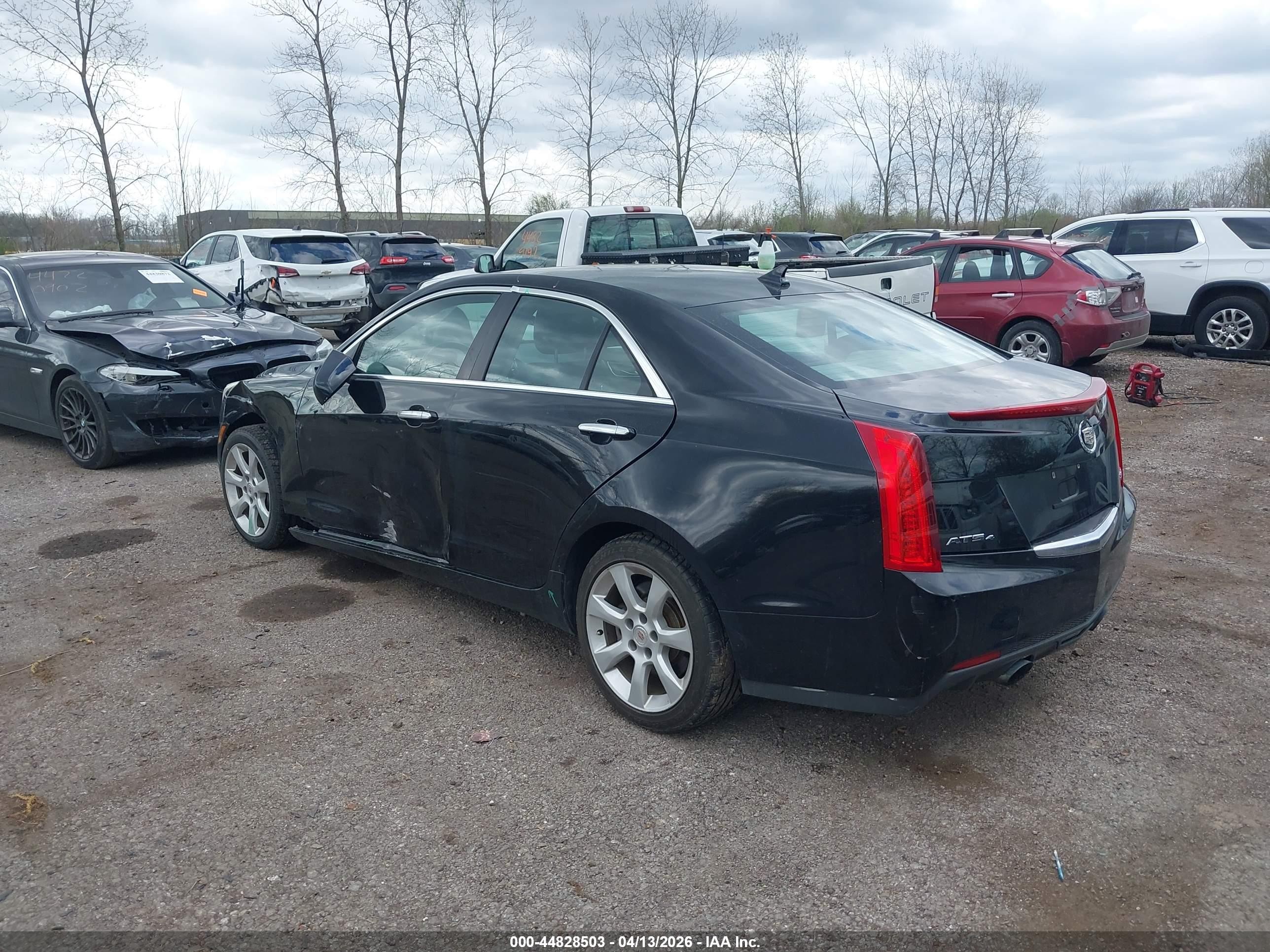 2013 Cadillac Ats Standard Black vin: 1G6AG5RX5D0161255