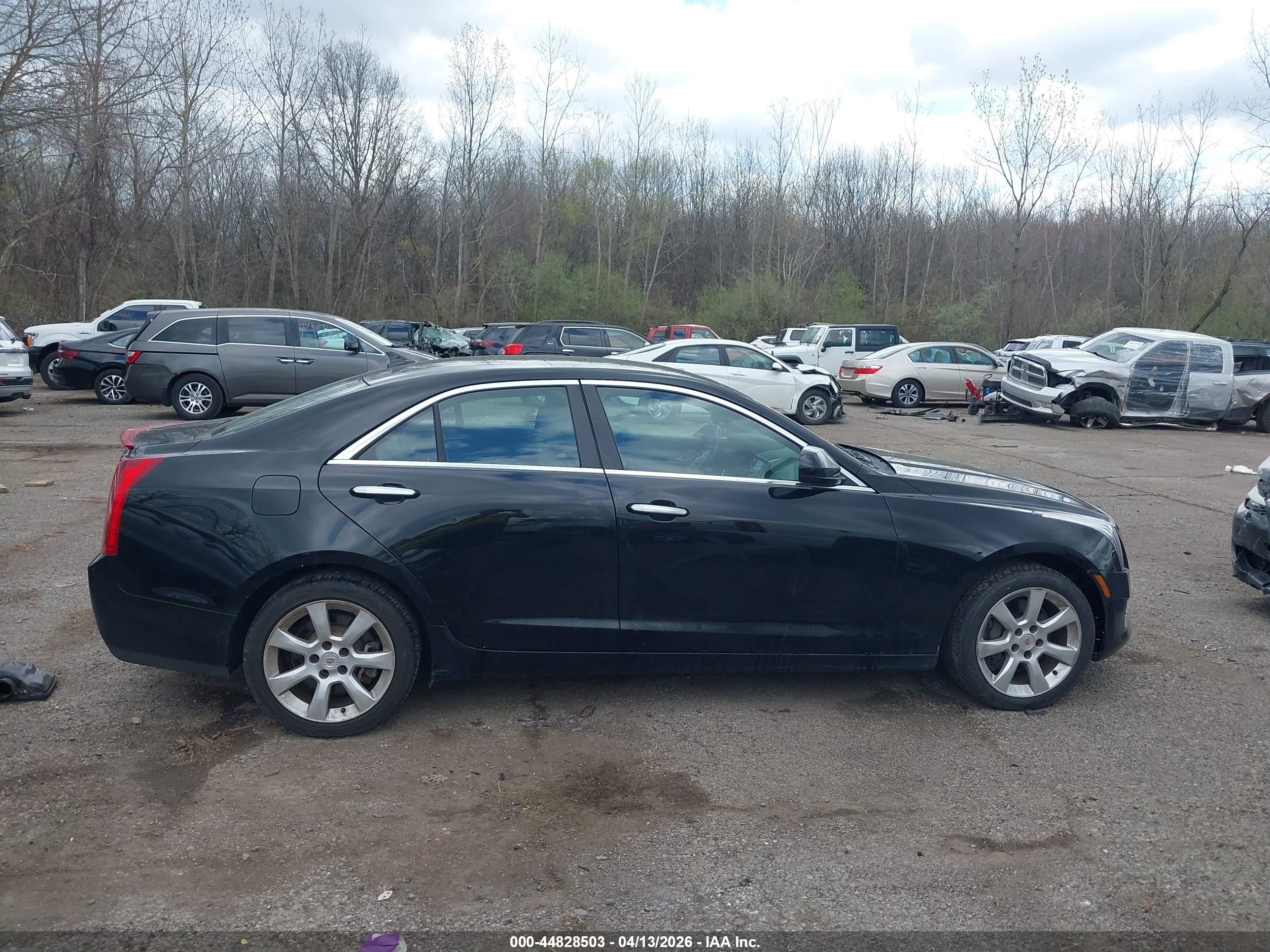2013 Cadillac Ats Standard Black vin: 1G6AG5RX5D0161255