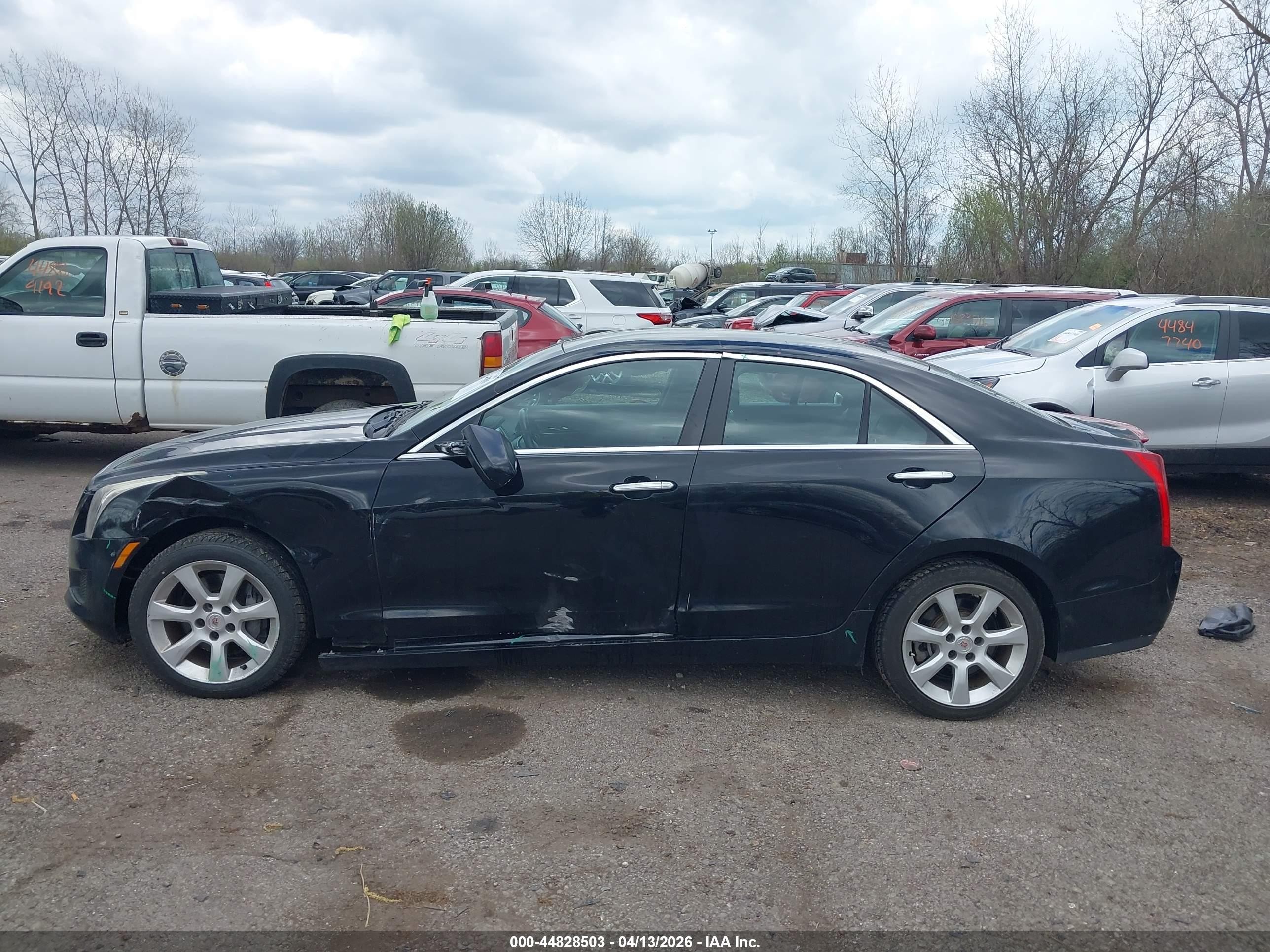 2013 Cadillac Ats Standard Black vin: 1G6AG5RX5D0161255